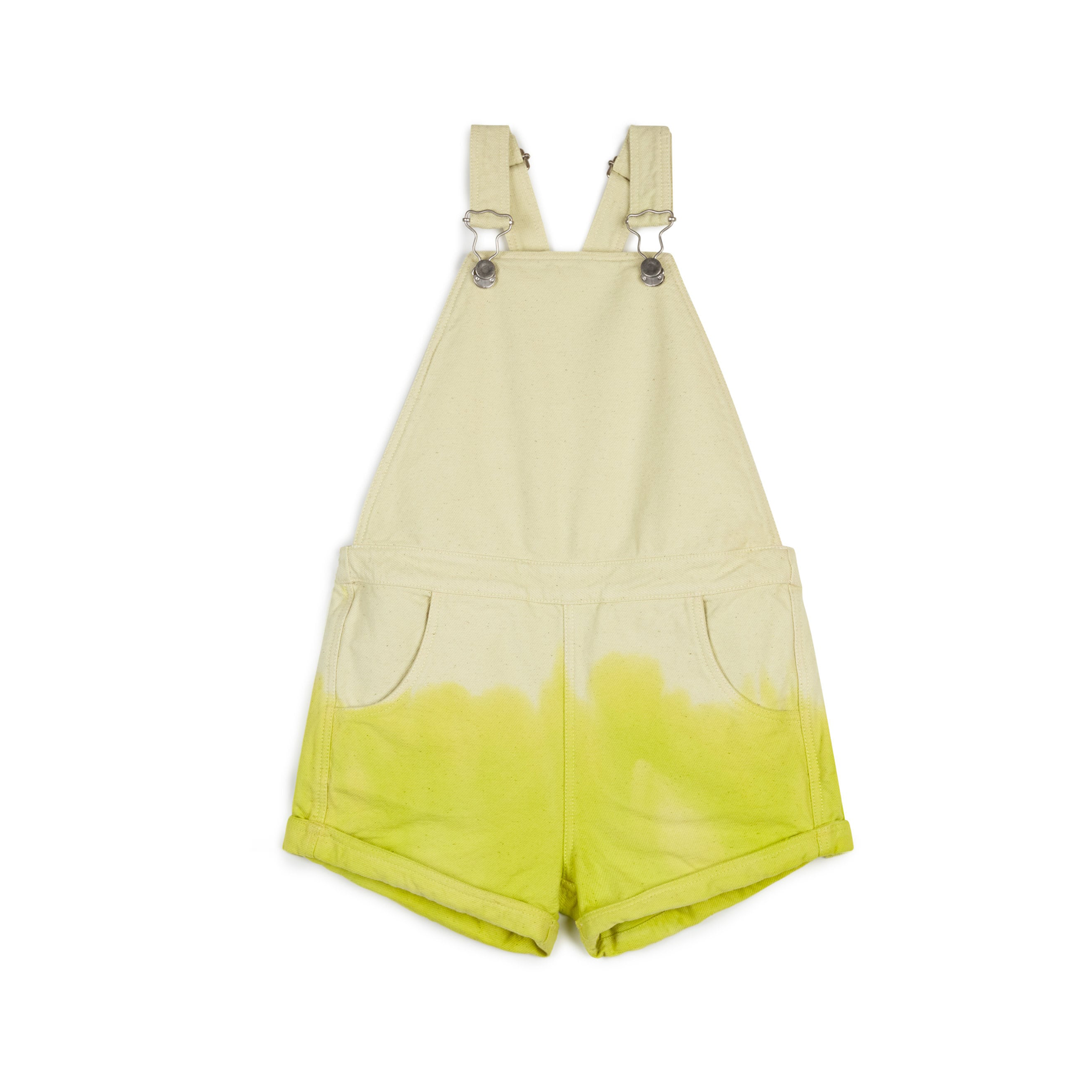 〈 WOLF&RITA 〉 FATIMA DIP LIME / ショートサロペット / KIDS | 世界のちいさな洋服のお店 ピーカブーヤ powered by BASE