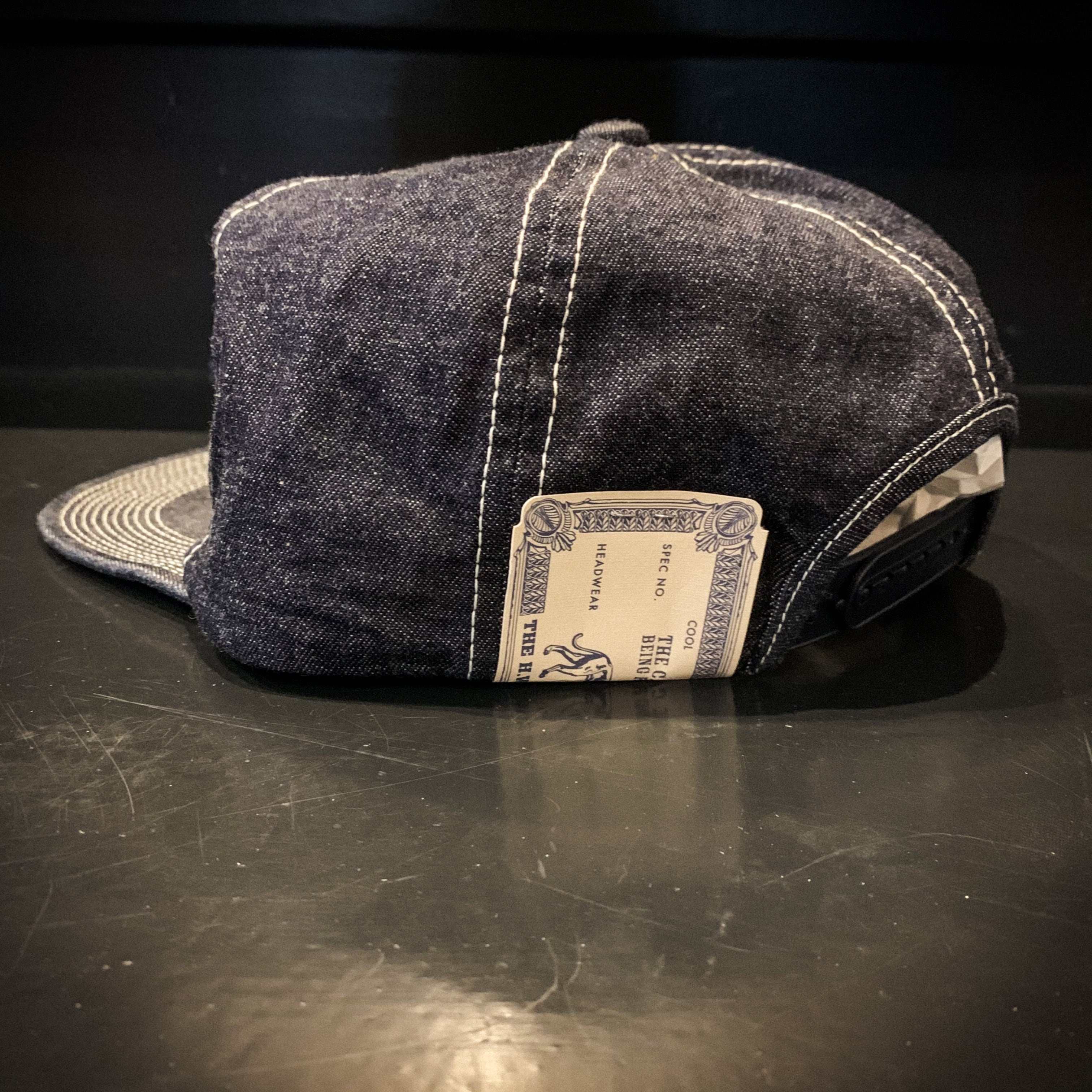 THE H.W.DOG&CO. TRUCKER CAP DENIM | STYLE FACTORY & CO.