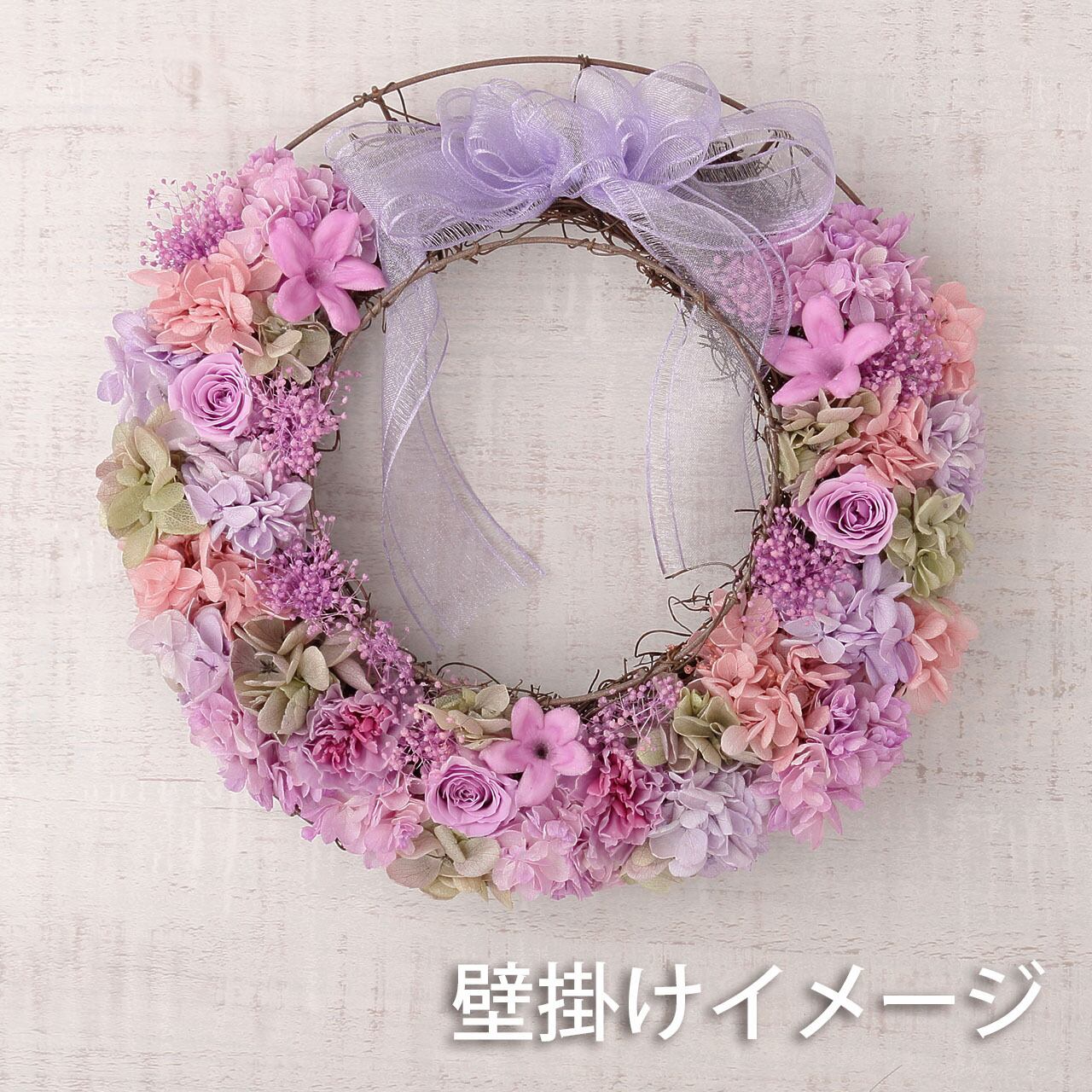 大人かわいいエレガントリース