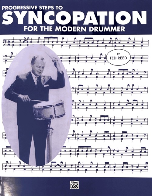 洋書　現代ドラマーのためのシンコペーション奏法（テッド・リード）【 Progressive Steps to Syncopation for the Modern Drummer 】