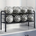 2層ボード 4枚バスケット 白 黒 ホワイト ブラック キッチン収納 シンク下 新宿可能 シンプル 北欧