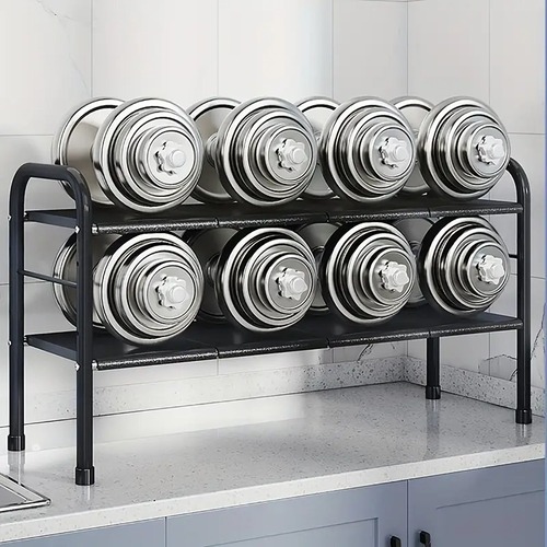 2層ボード 4枚バスケット 白 黒 ホワイト ブラック キッチン収納 シンク下 新宿可能 シンプル 北欧