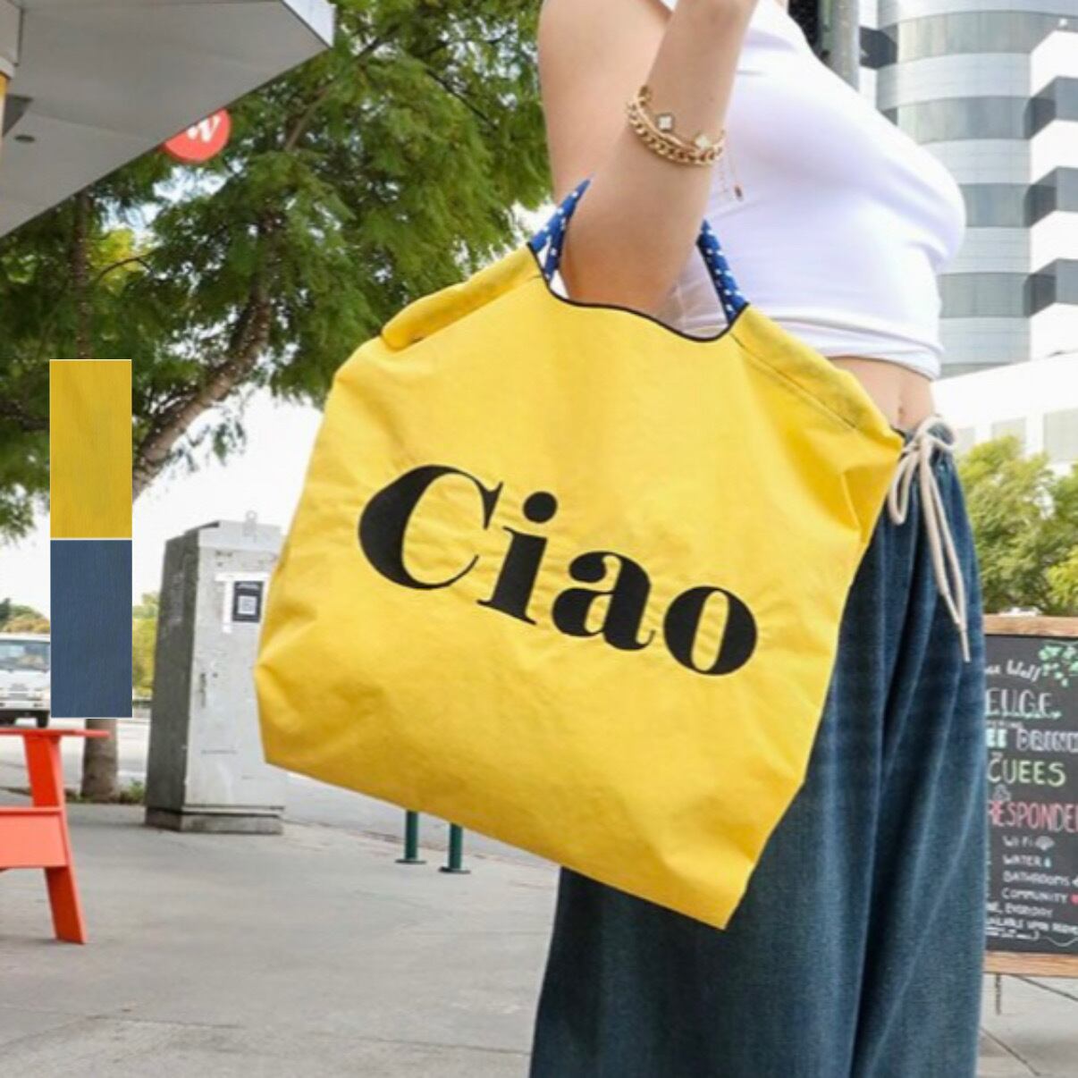 Account】アカウント CIAO TOTE BAG チャオ トートバッグ エコバッグ