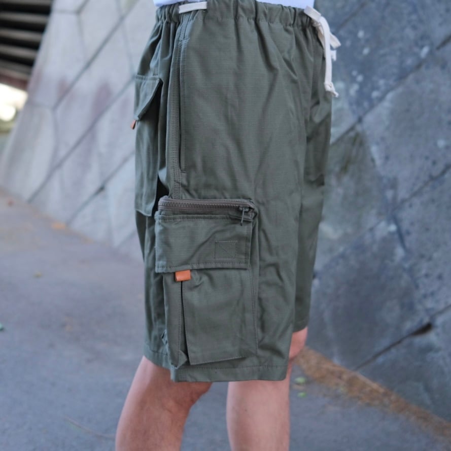 KENNETH FIELD(ケネスフィールド) /GUIDE SHORTS Ⅱ RIPSTOP-OLIVE-(62