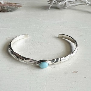 Larimar wave bangle XSsize