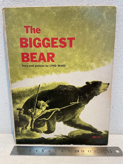 洋書絵本　70's THE BIGGEST BEAR 