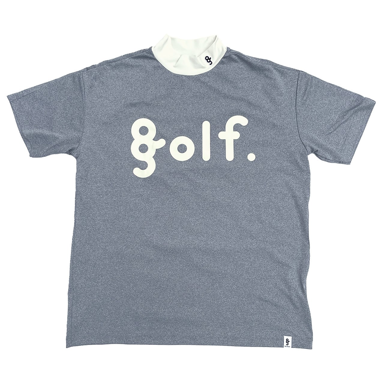 LOGO PRINT MOCK NECK 8gshoot 8g shoot