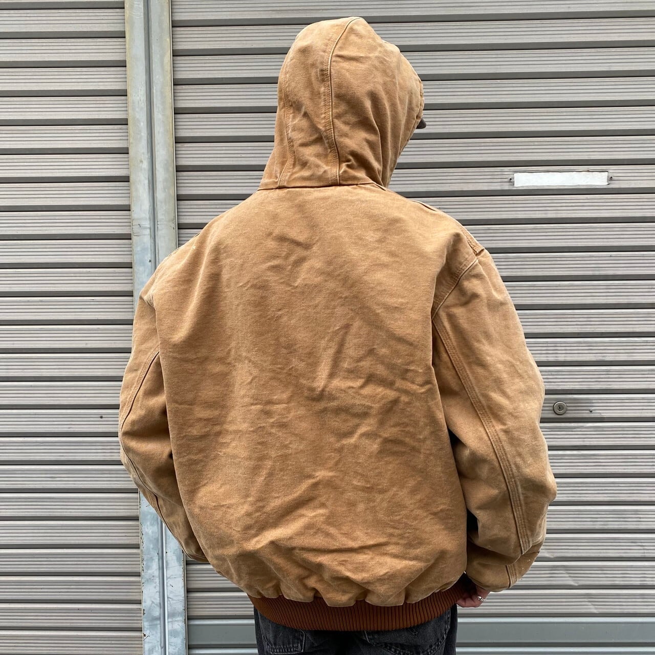 USA製 カーハート UFCW アクティブパーカー ワークジャケット メンズXL