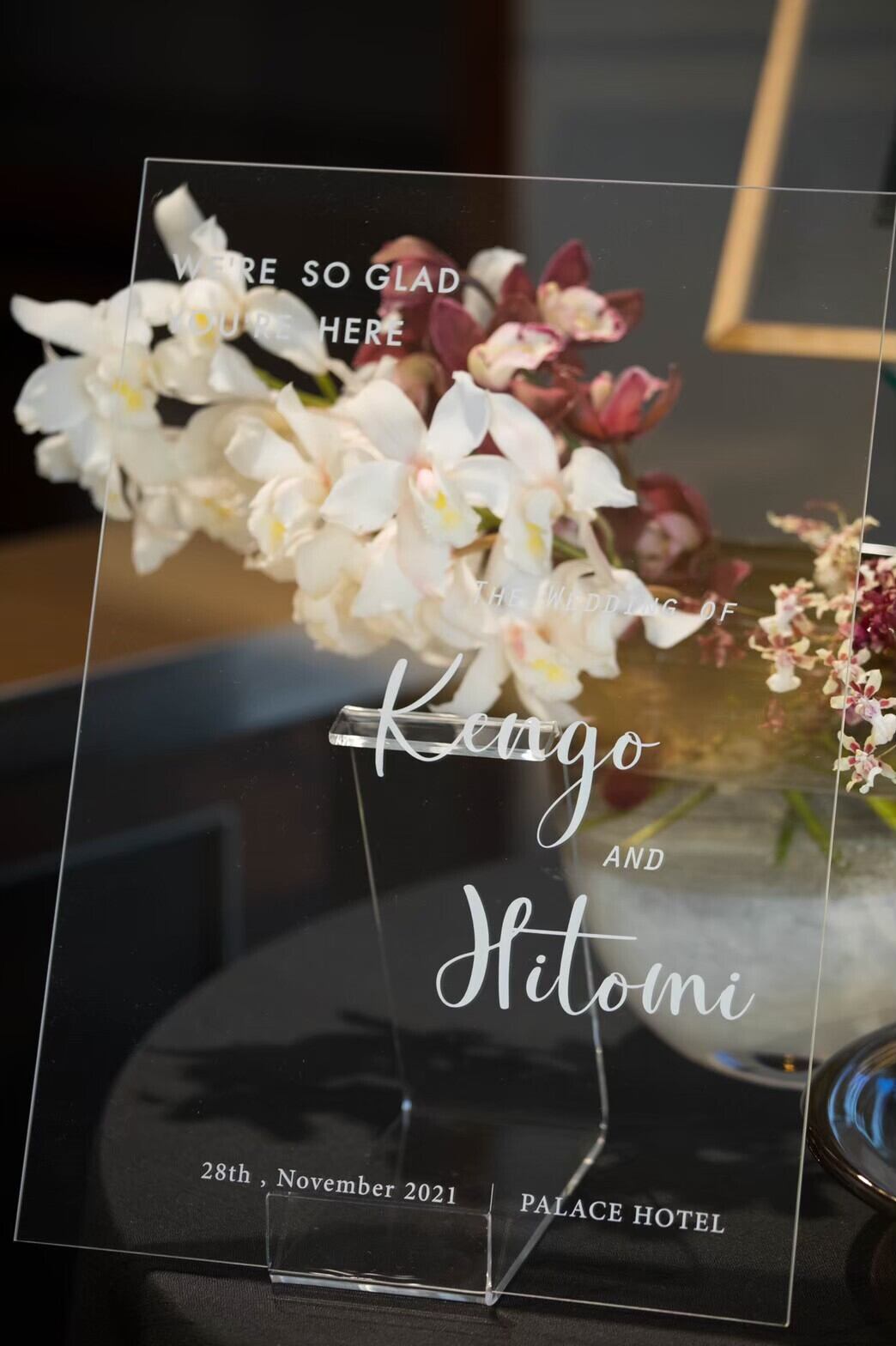 送料無料】ウェルカムボード / Wedding Welcome board ～we are so