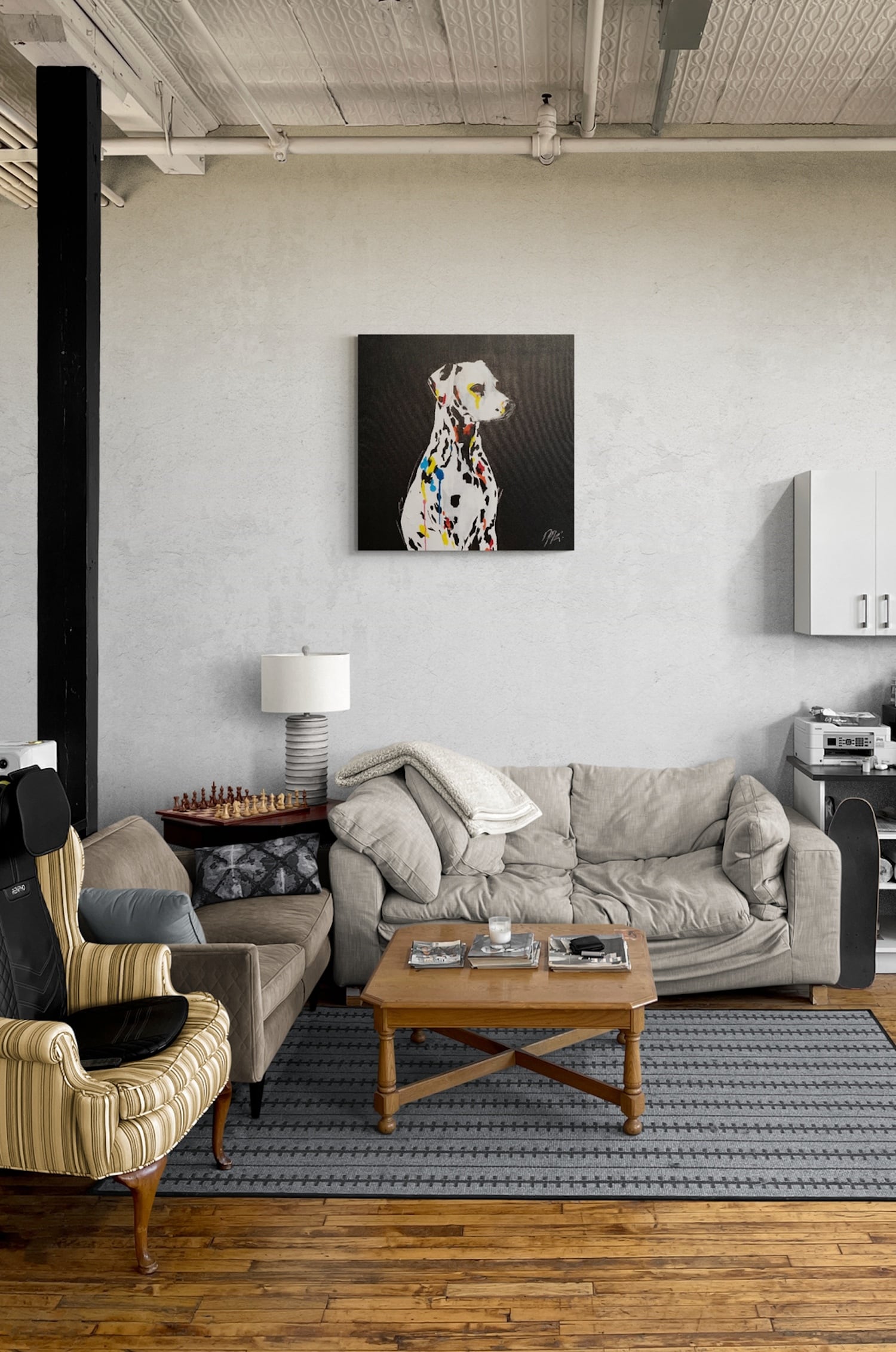Dalmatian / ダルメシアン / 犬の現代アート作品 絵画販売 | TOMOYA