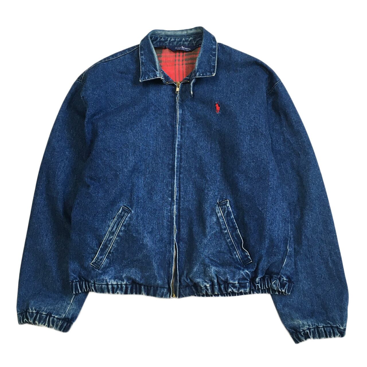 flannel with denim jacket