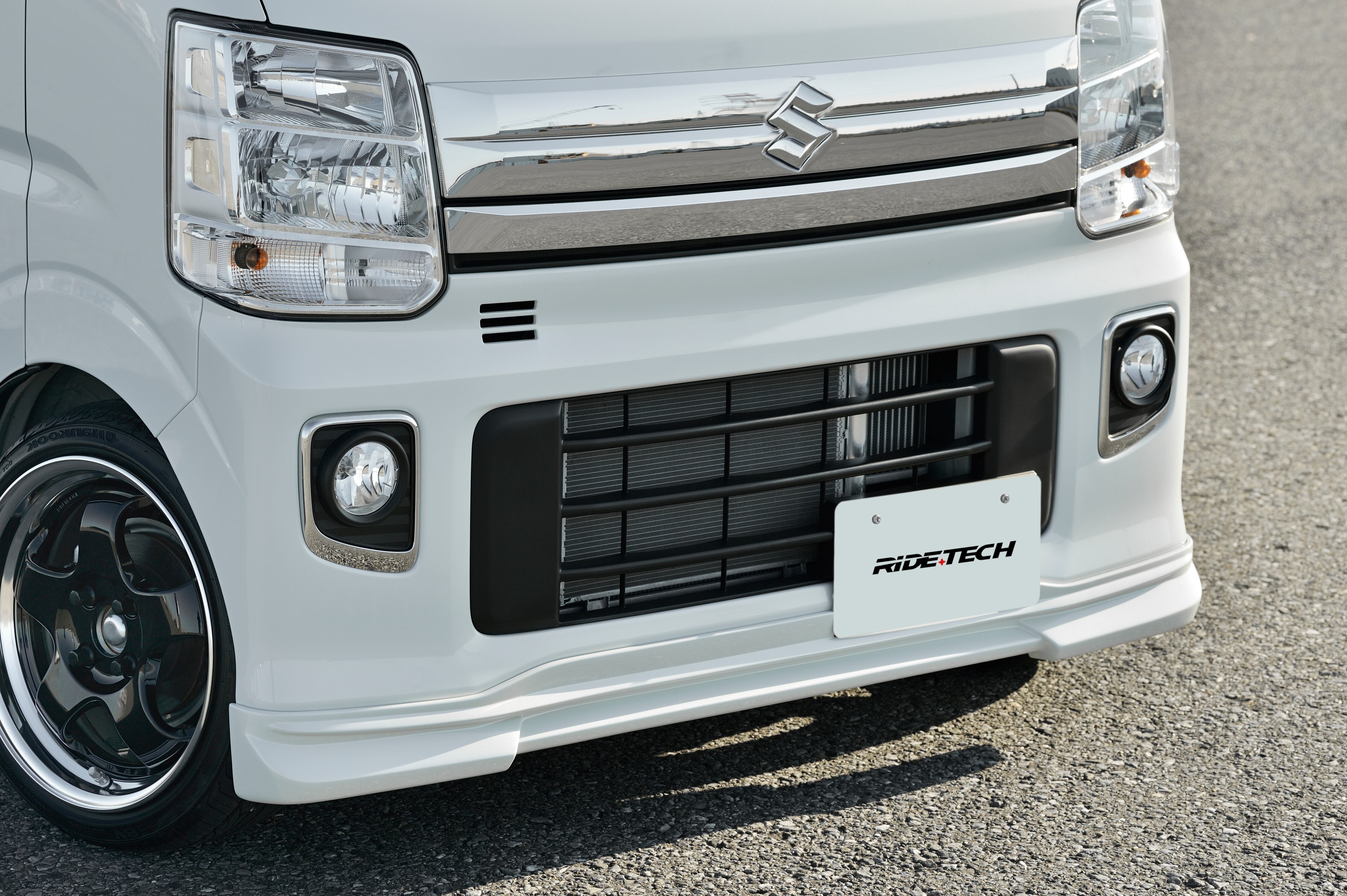 エブリイDA17用フロントハーフエアロ | RIDE+TECH 