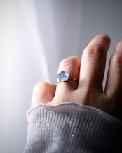 泡沫の目覚め -Nemophila- ring