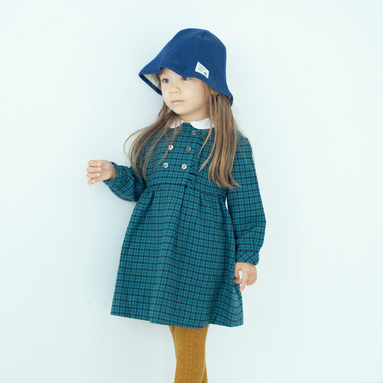 チューリップハット【ネイビー】48cm ブランド 夏 子供 帽子 赤ちゃん