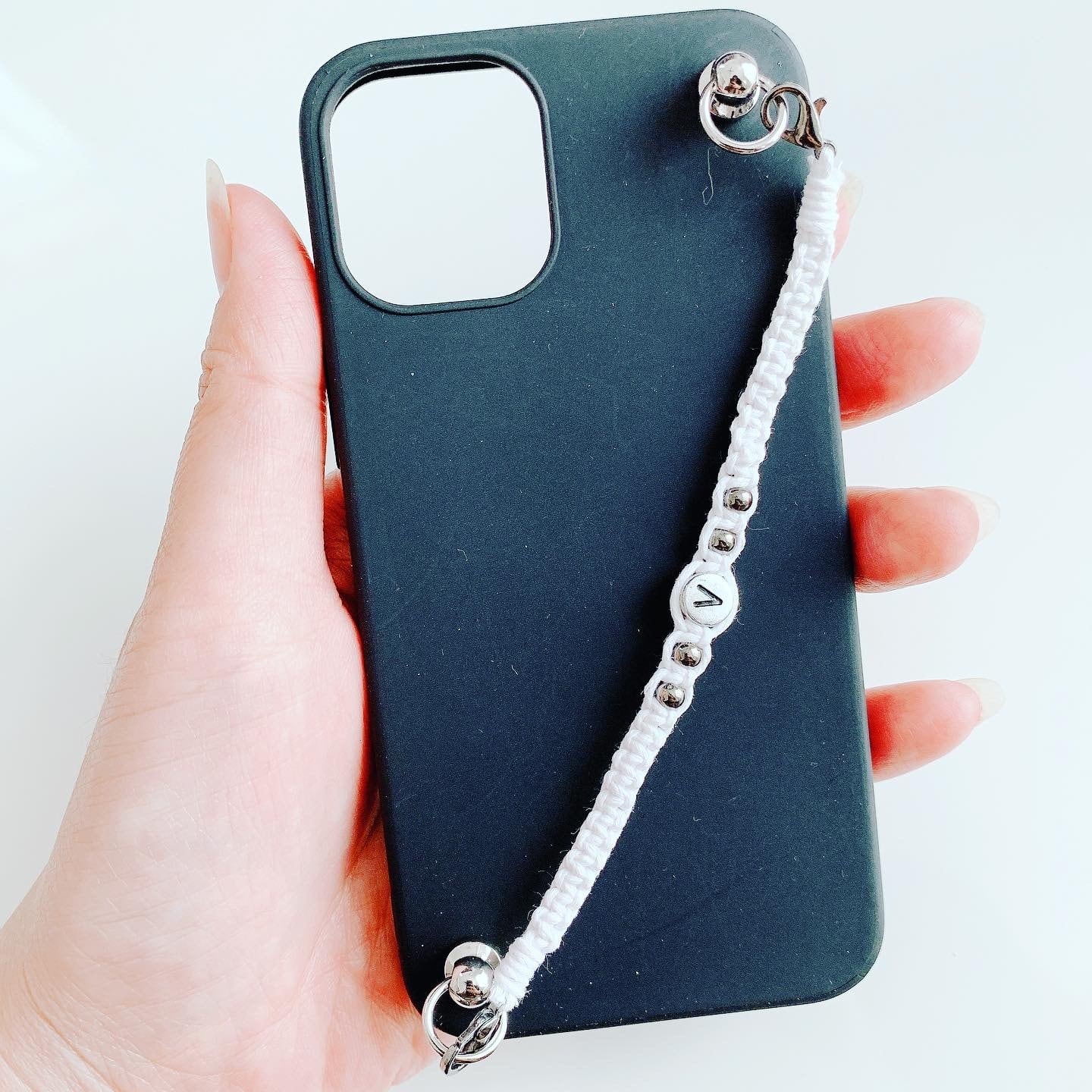 オーダーメイド ミサンガスマホチェーン イニシャル入り☆ | Pay ID