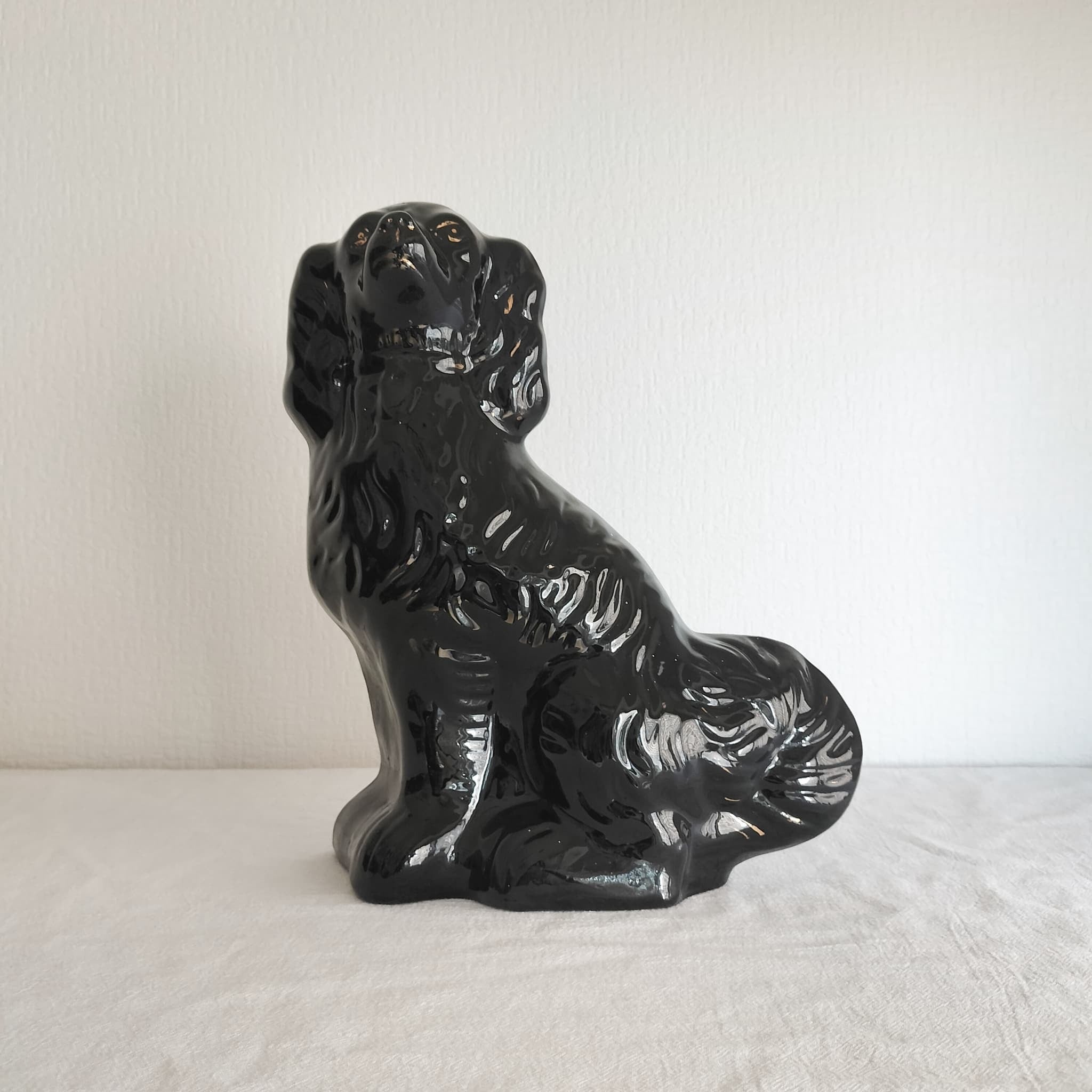 白黒 ビーグル ポインター スタッフォードシャードッグ 高さ13cm