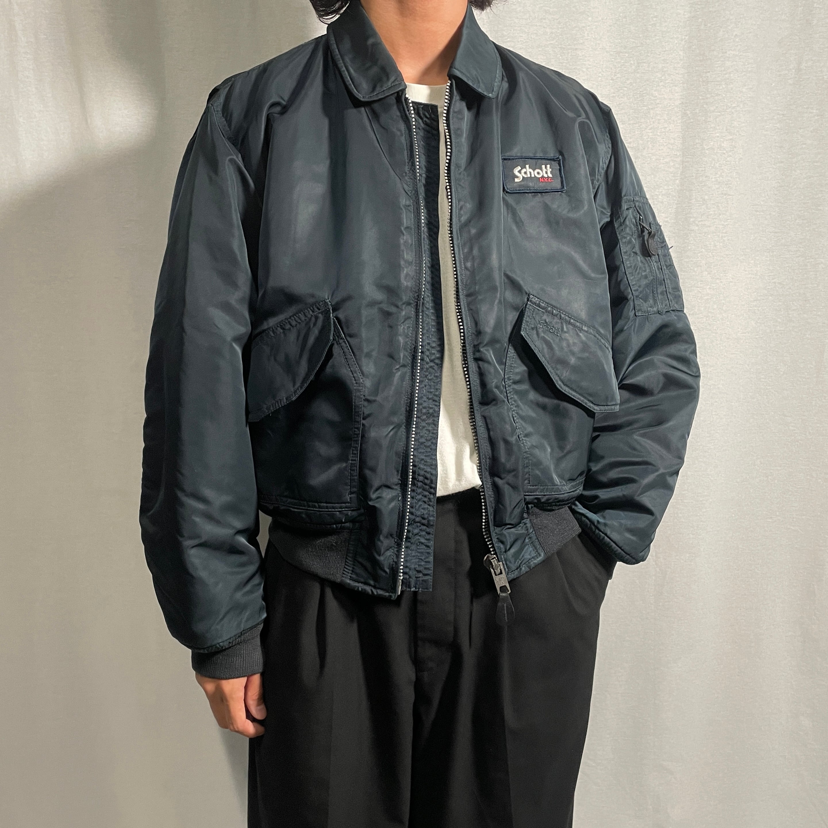 Schott ショット CWU-R ミリタリー フライトジャケット メンズL相当 