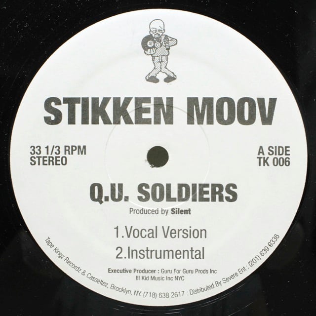 Stikken Moov / Q.U. Soldiers [TK 006] - 画像1