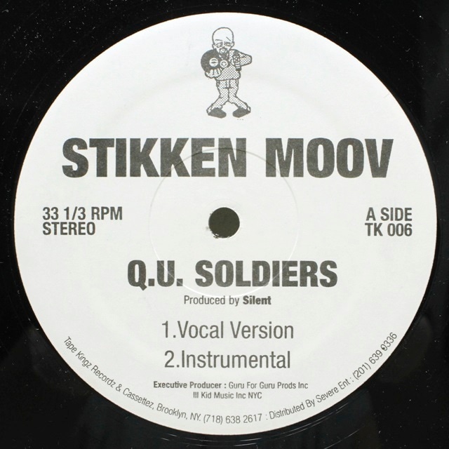 Stikken Moov / Q.U. Soldiers [TK 006] - メイン画像