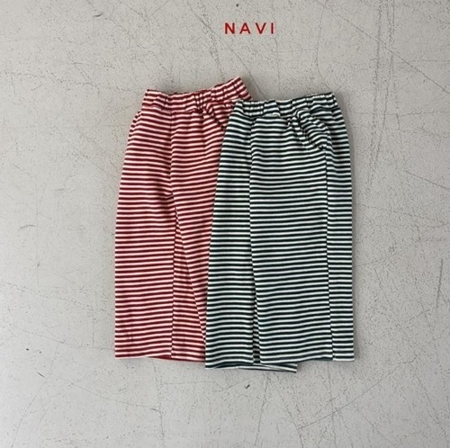 【予約】NAVI ボーダーパンツ 90~160