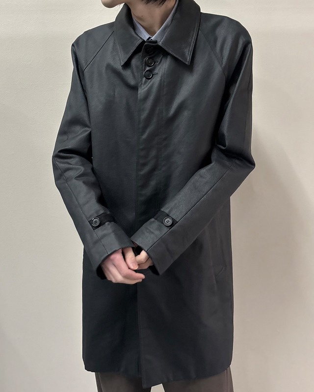 【2006FW Dior homme by Hedi Slimane】fly front coating coat