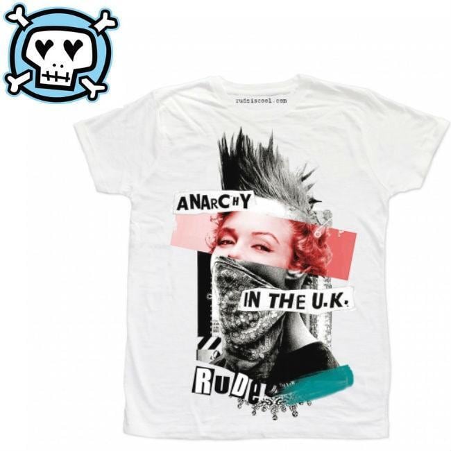 RUDE ルード Tシャツ イタリア パロディー メンズ ブランド BLONDE BANDIT (Man) タトゥー 刺青 WHITE RUDE ルード イタリア Tシャツ BLONDE BANDIT (Man) WHITE パロディー