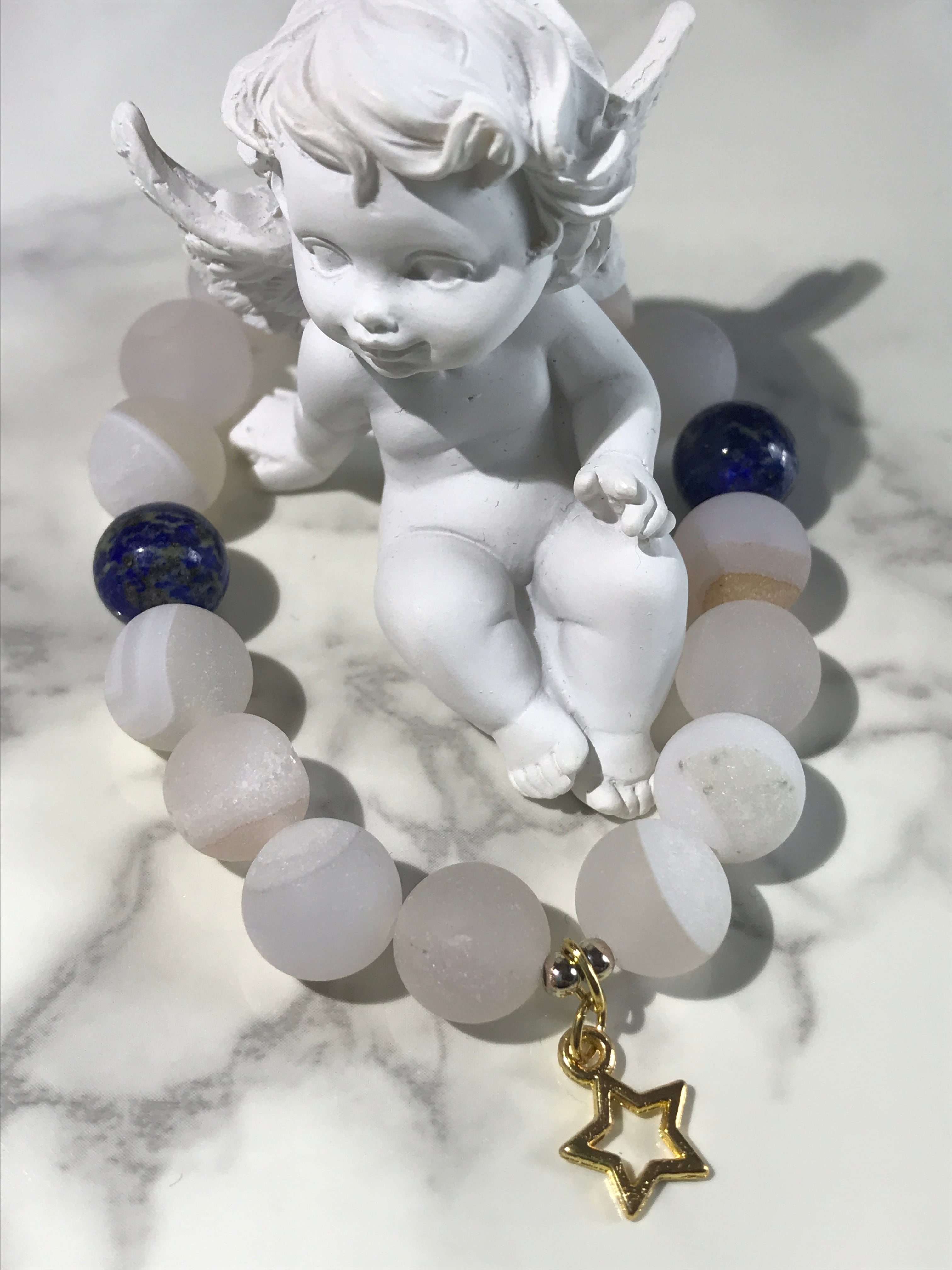 ドゥルージー＆ラピス ブレスレット