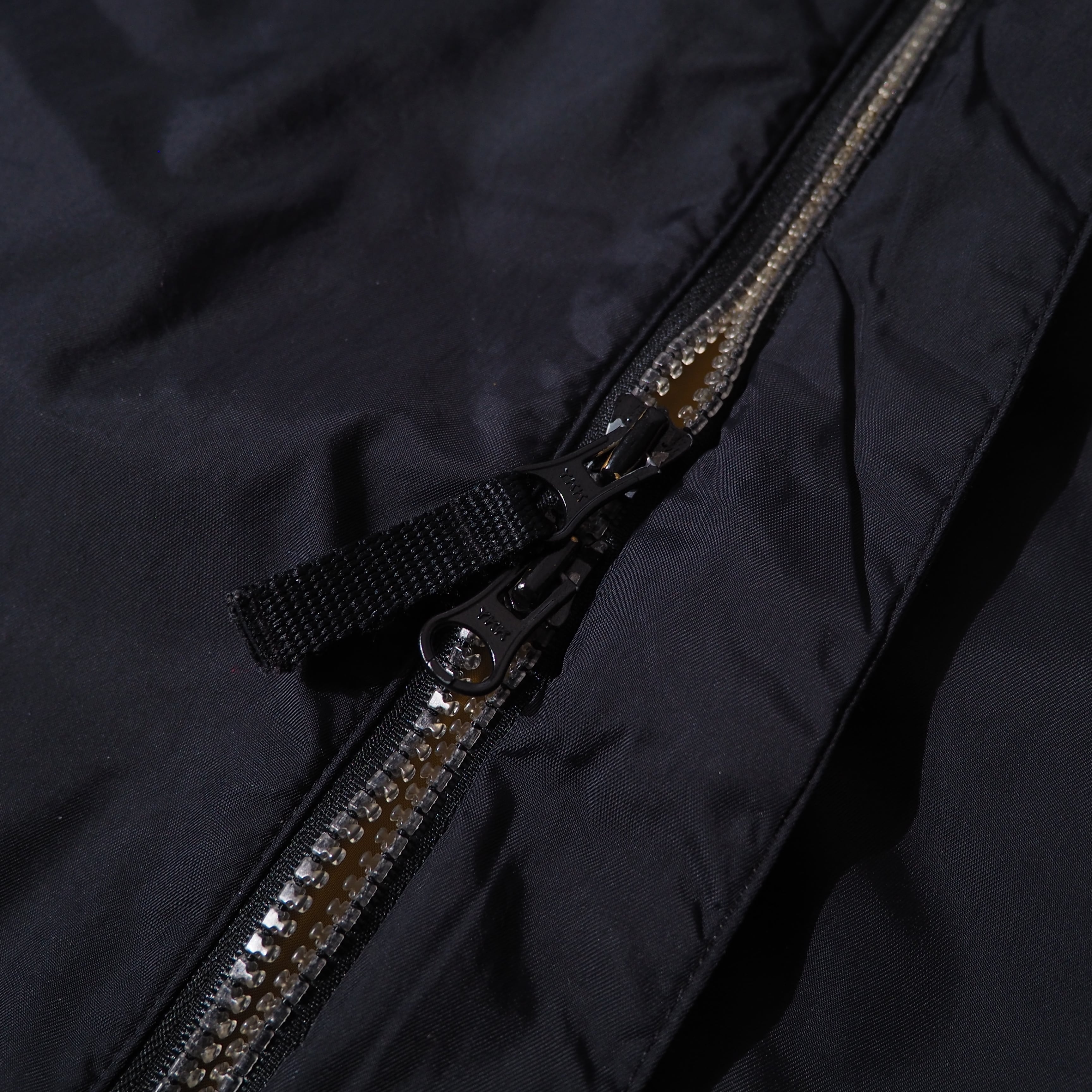 1990s ” NAUTICA competition ” Diagonal zip Technical High neck 2 - way jacket