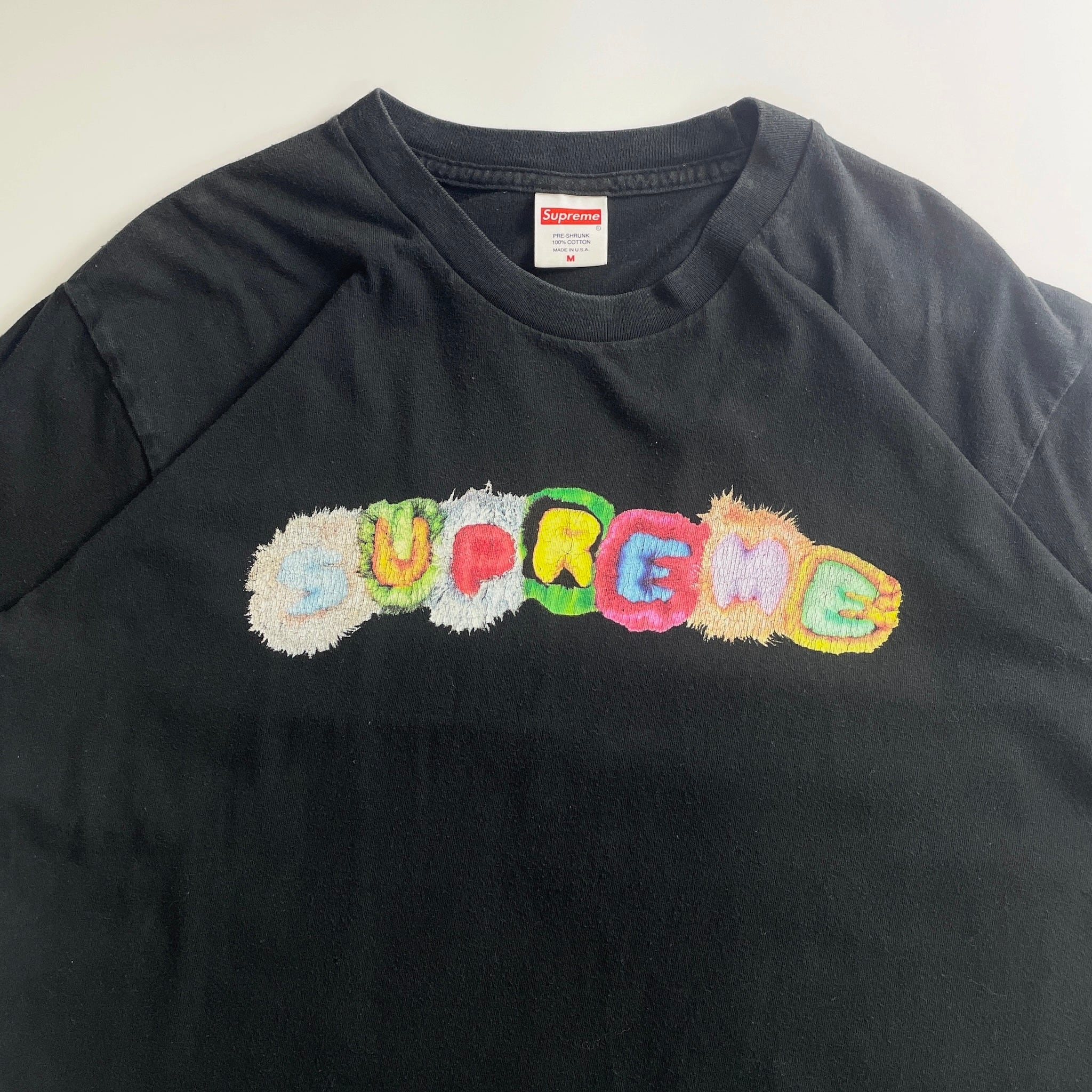 Supreme Fuzzy Logo T-Shirt