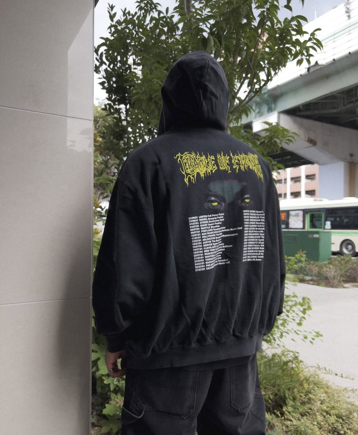 VETEMENTS】COF PANDAEMONAEON OVERSIZED ZIP-UP HOODI | AYIN