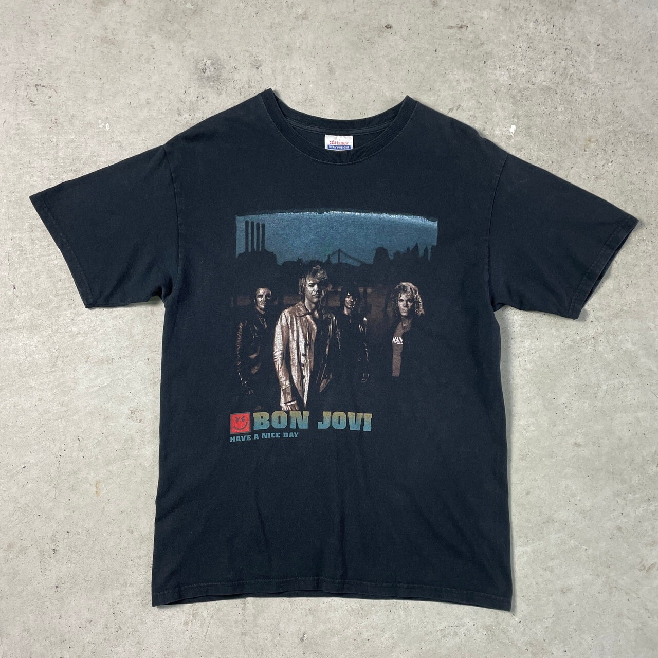00年代 BON JOVI ボンジョビ HAVE A NICE DAY バンドTシャツ メンズM 