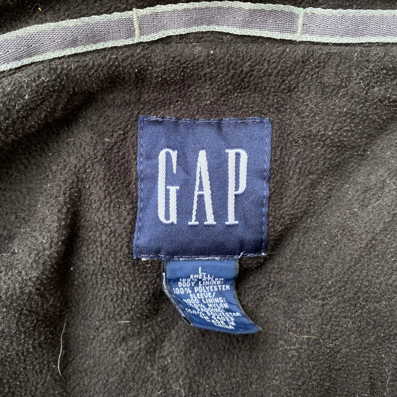 OLD GAP オールドギャップ フード収納型 ナイロンジャケット メンズL