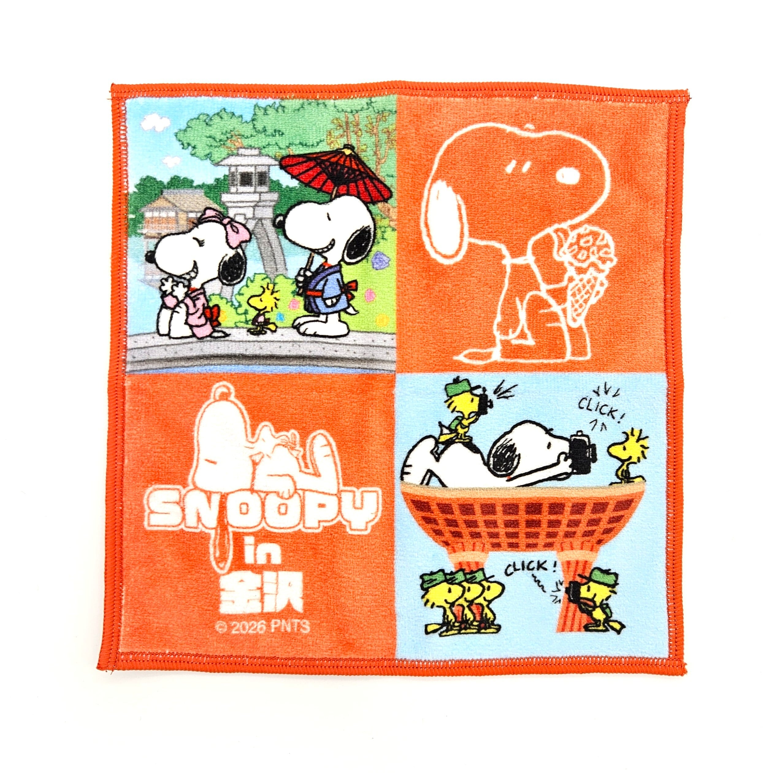 SNOOPY in 金沢 ハンカチ | 友禅工芸すずらん online shop