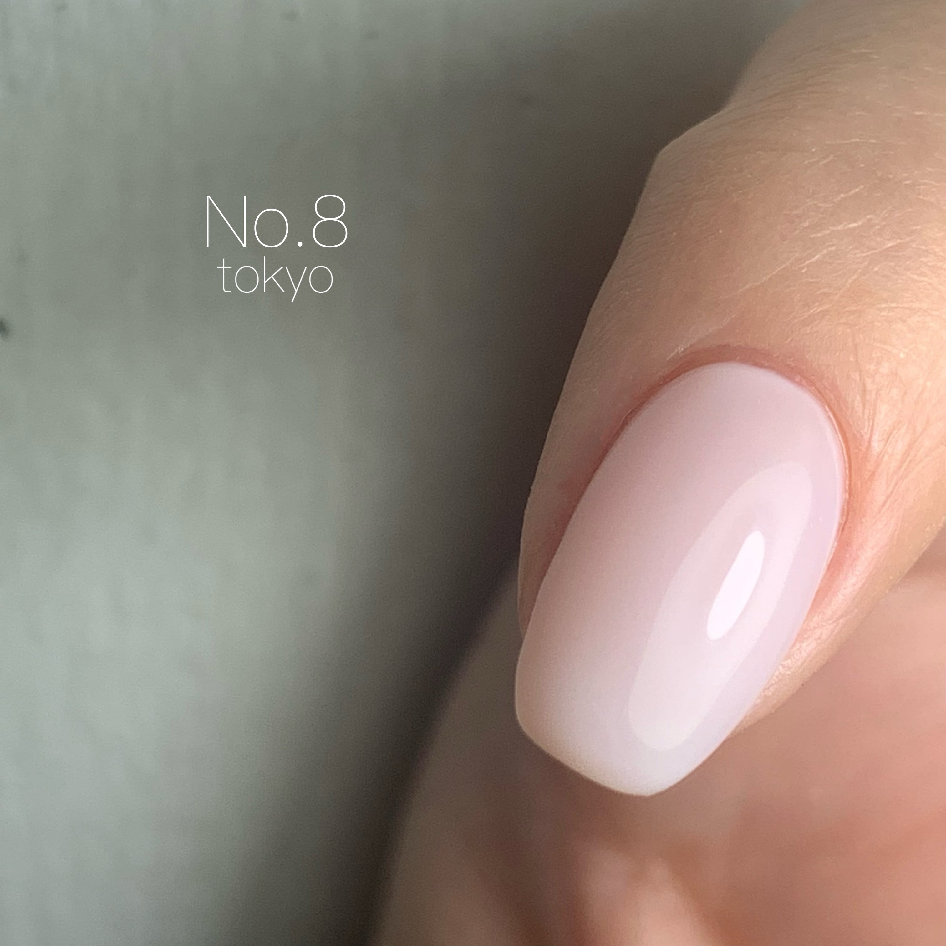 S146 シアースキンホワイトピンク カラージェル | No.8 tokyo S146 シアースキンホワイトピンク カラージェル | No.8 tokyo