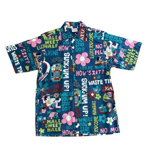 Go Barefoot アロハシャツ / ハワイアンシャツ USA製