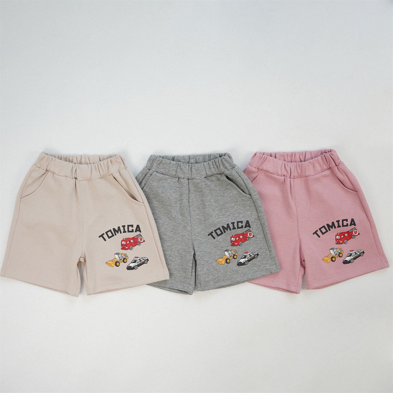 【BABY&KID】車柄ショートパンツ