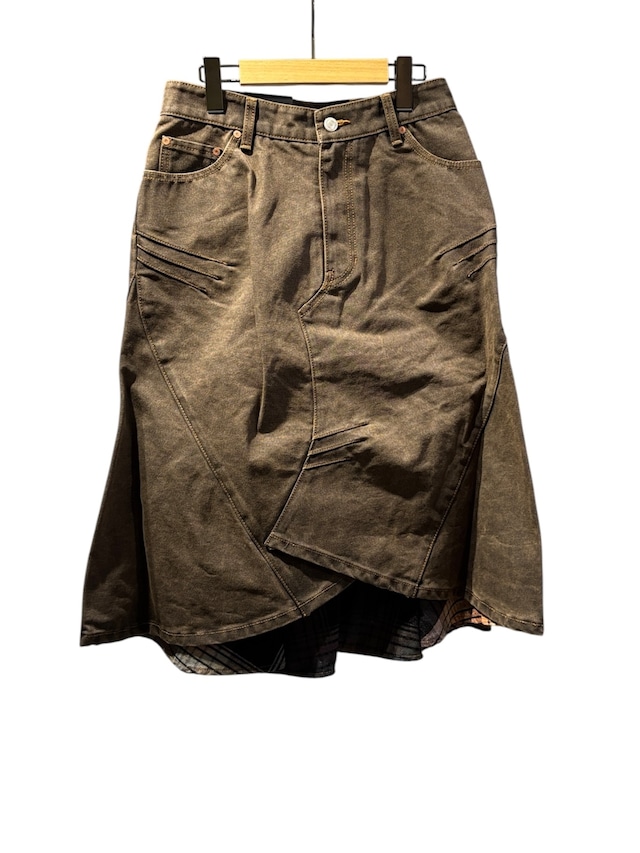 【25AW】ADSB Andersson Bell アンダーソンベル / CUSTOM FLARE LAYERED SKIRT / スカート