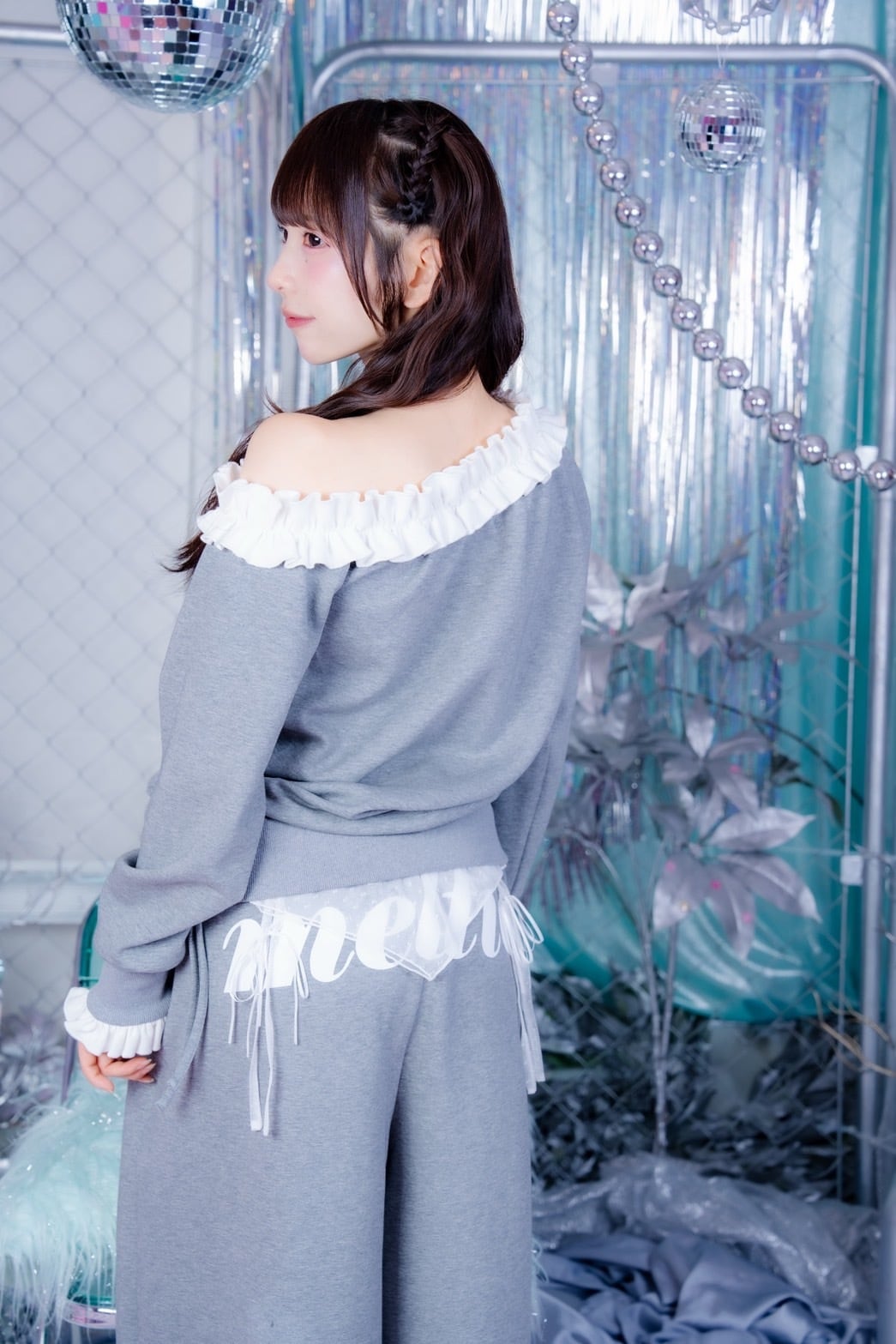 Kitten Frill One Shoulder Tops