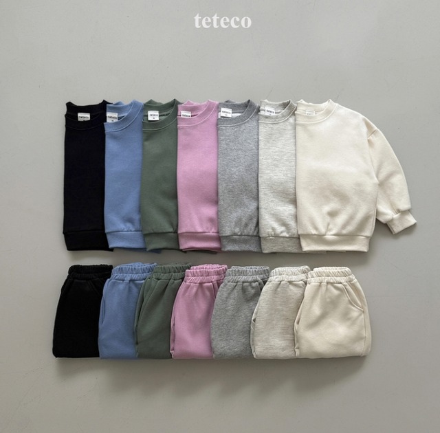 【取寄】teteco テテコ上下セット｜秋服｜韓国子供服｜ 26/AT