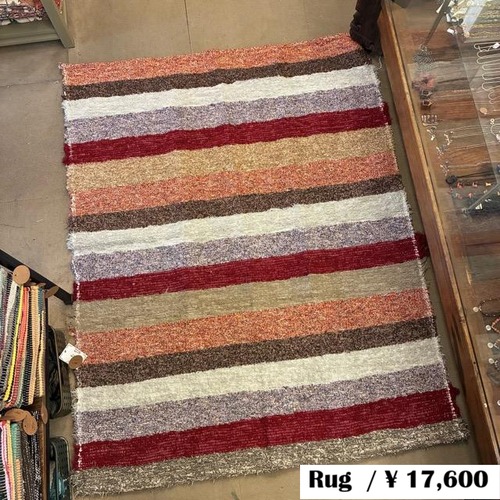 Spain Jalapa rug LL 120×170cm Multi　スペイン　ハラパラグマット　LL　マルチ　1畳分　ベッド　チェア　ソファ　リビング　寝室　丸洗い　アソート