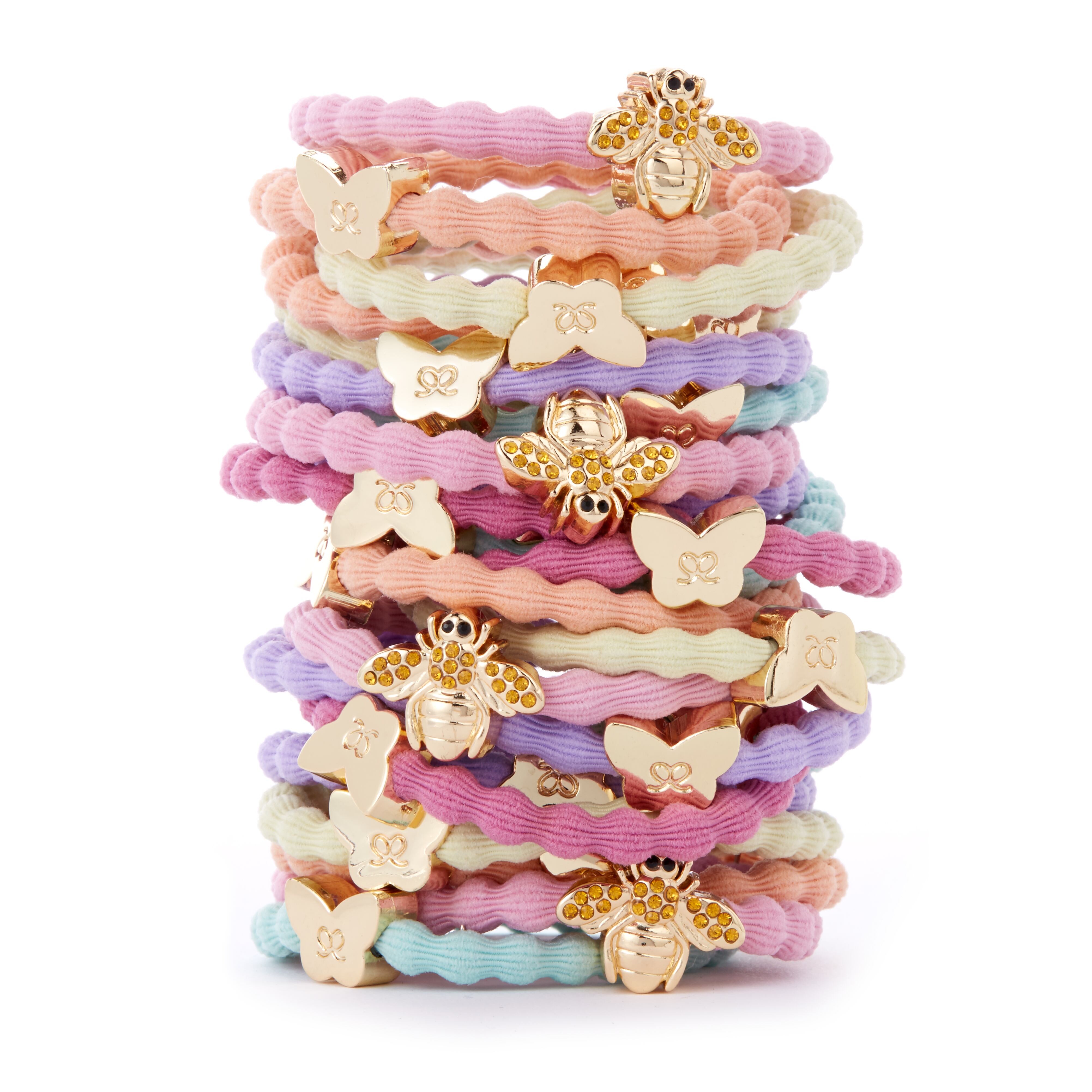 Enamel Gold Butterfly Navy _59-002