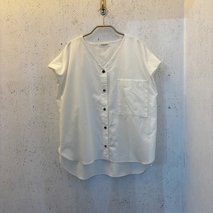【V-Neck French Blouse】