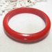 赤いプラスティックバングル　ヴィンテージブレスレット卸値以下でセール　K1404BR