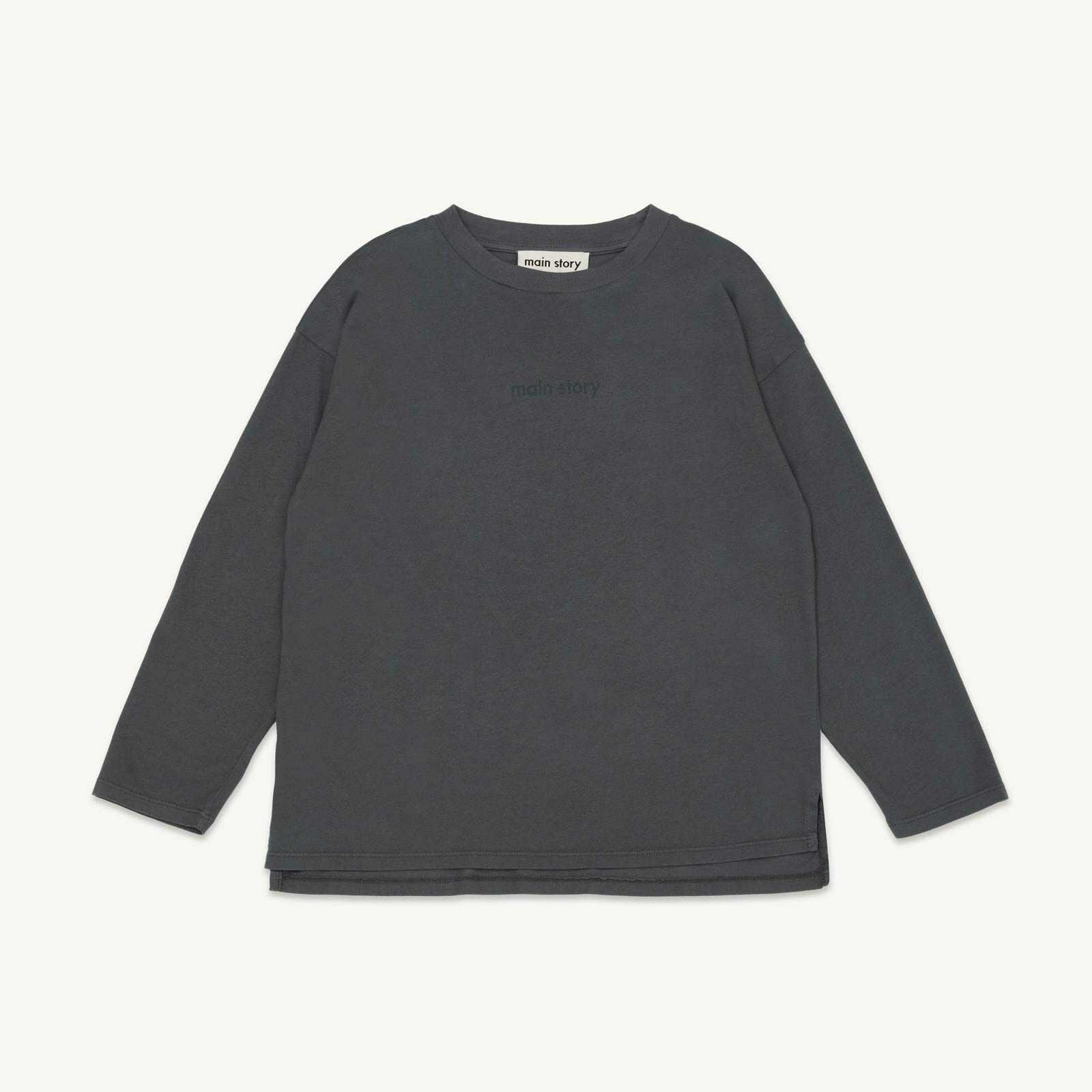 《main story 2025AW》Big Tee / Soft Grey