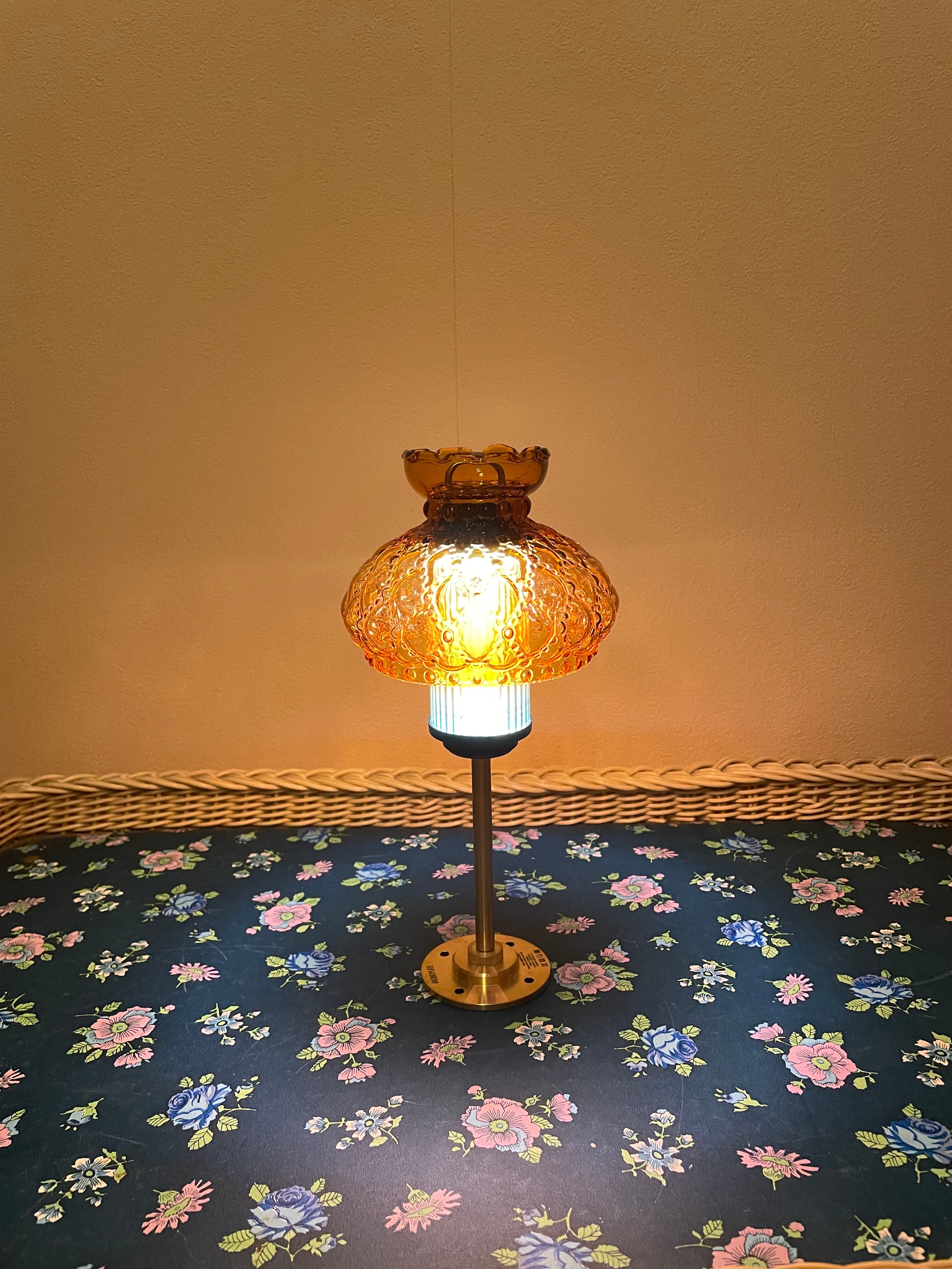 未開封 amber diamond pattern lamp shade 【公式通販】