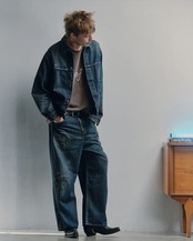 【ANACHRONORM】REMAKED WIDE 5P DENIM PANTS