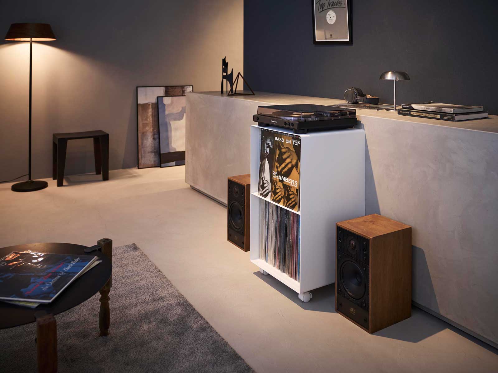 レコード収納 山崎実業 tower タワー レコードラック 10229