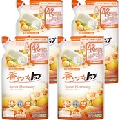 トップ 香りつづく Sweet Harmony 液体洗剤 つめかえ用 500g×4個