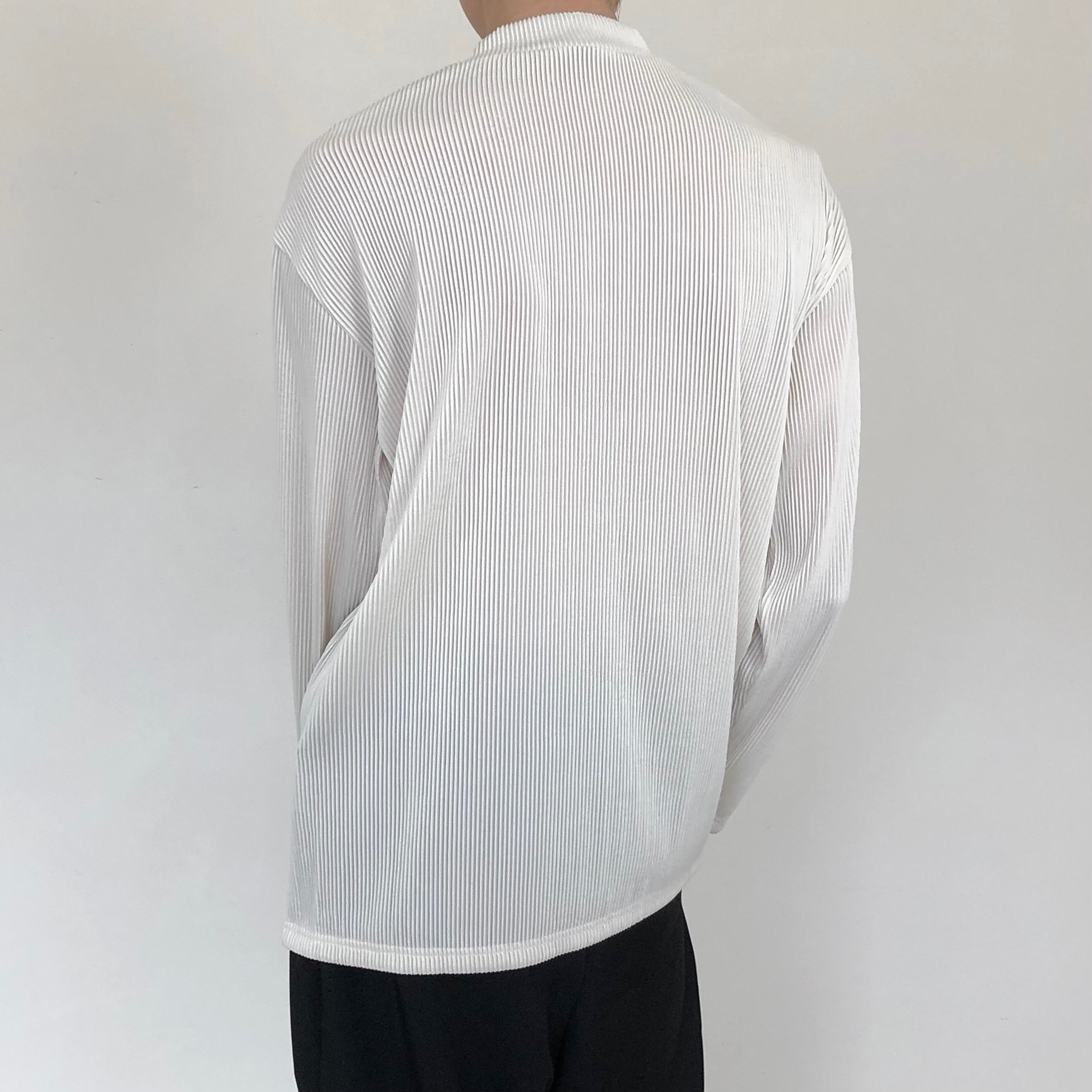 MION上品な質感のハーフネックTシャツ | mblueshop