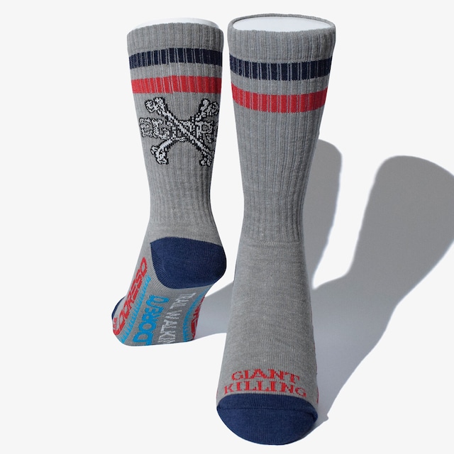 ELDRESO / Fantasista Middle Socks（Gray）E7602713